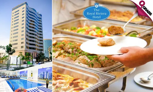Breakfast, Lunch, OR Dinner Buffet with Pool Access at Royal Riviera Hotel!